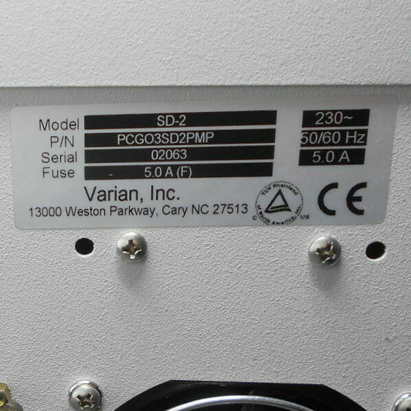 VARIAN PREPSTAR SD 2 SOLVENT DELIVERY PUMP MODULE W/ POWER CABLE