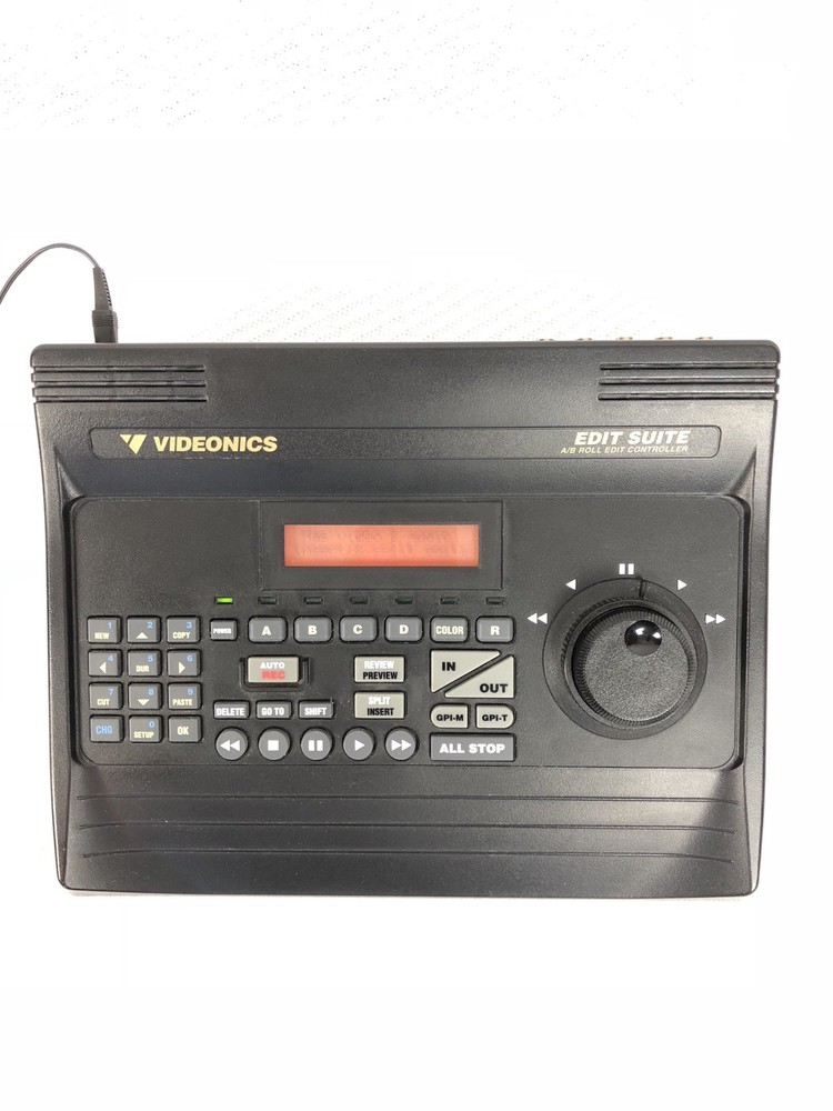 Videonics AB-1 Edit Suite A/B Roll Edit Controller with Power Adapter and Manual