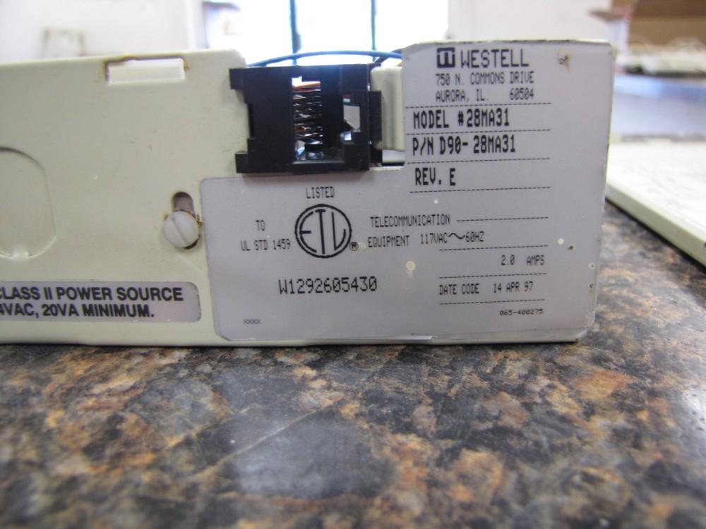 WESTELL 28MA31 Network Interface W/Termination Module & Wall Mount - JD400