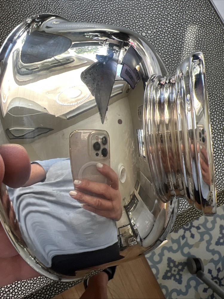 Gorham Small Silver Plate Bowl YC 779 Footed 6-1/2"