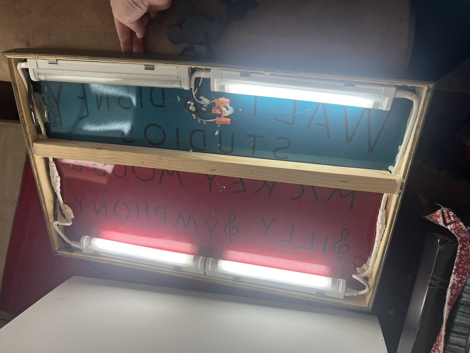 Disney Hyperion Studio Sign Replica 2006 - artist Kevin and Jody Very Rare 1000p