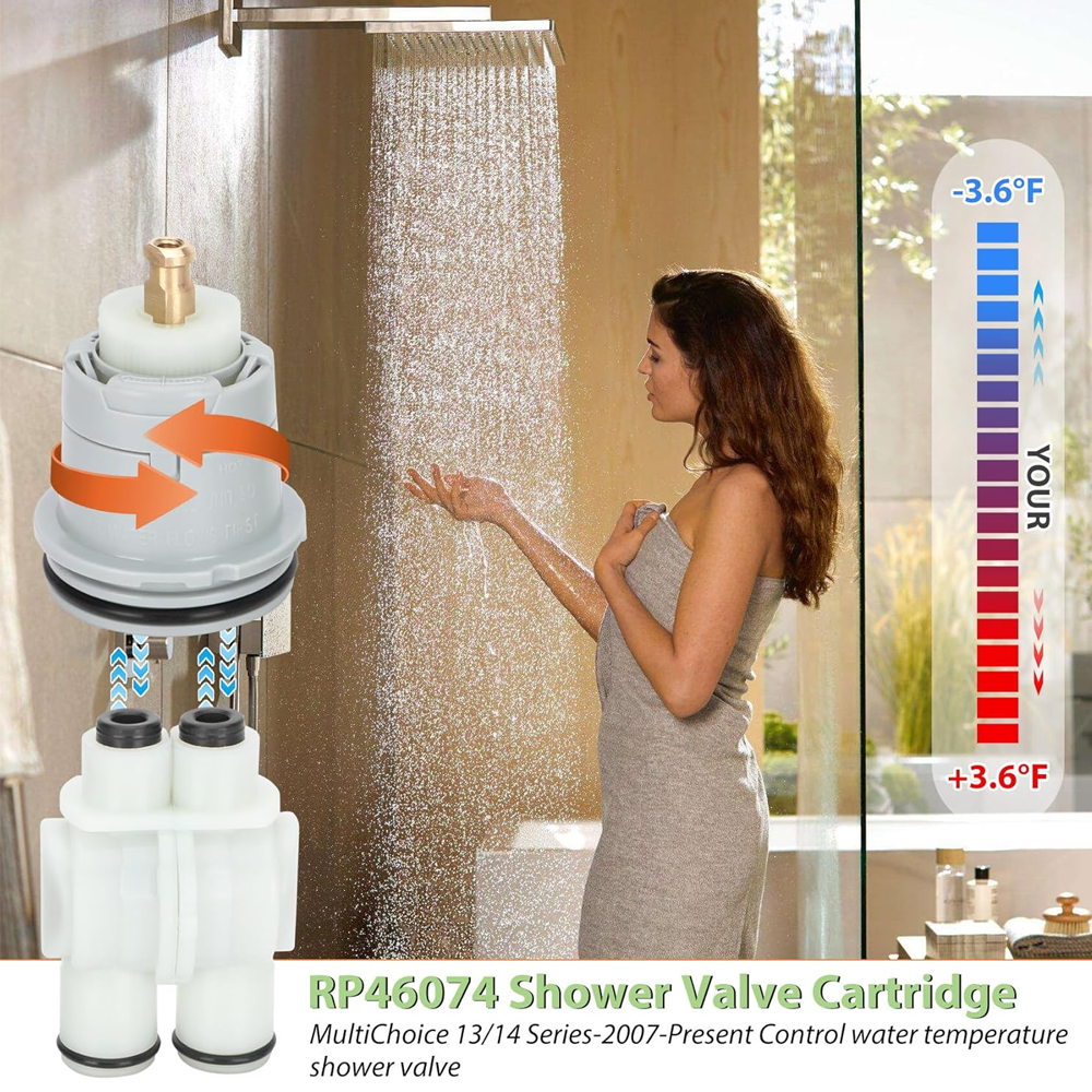 Delta Genuine Replacement Cartridge for 13 & 14 Series Tub/Shower Valves RP46074