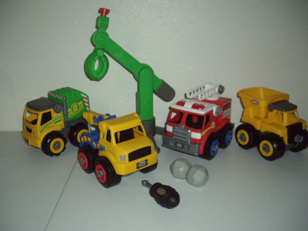 T1 EUC Machine Maker Construction Mega City 4 Vehicles Accessories NO FIGURES