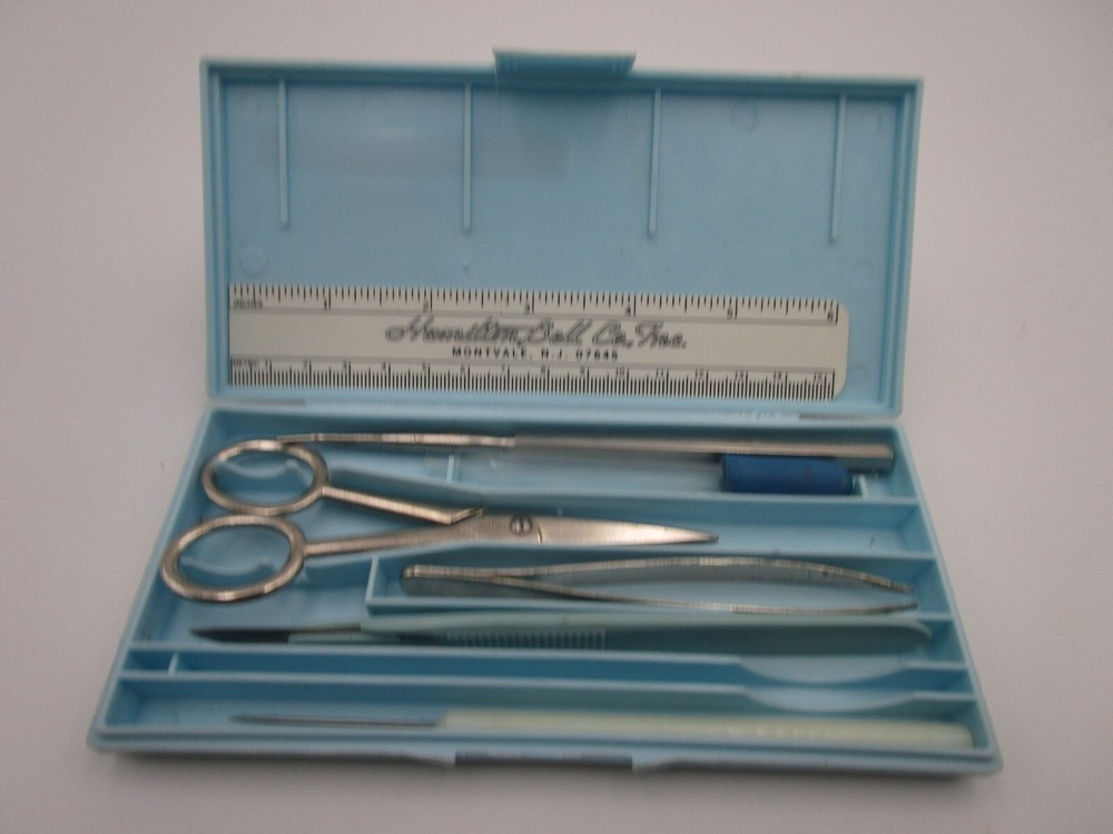 Vintage Hamilton-Bell Co. Dissection Lab Kit 1960's