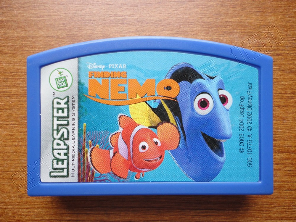 Leap Frog Leapster Disney Pixar FINDING NEMO Learning Game