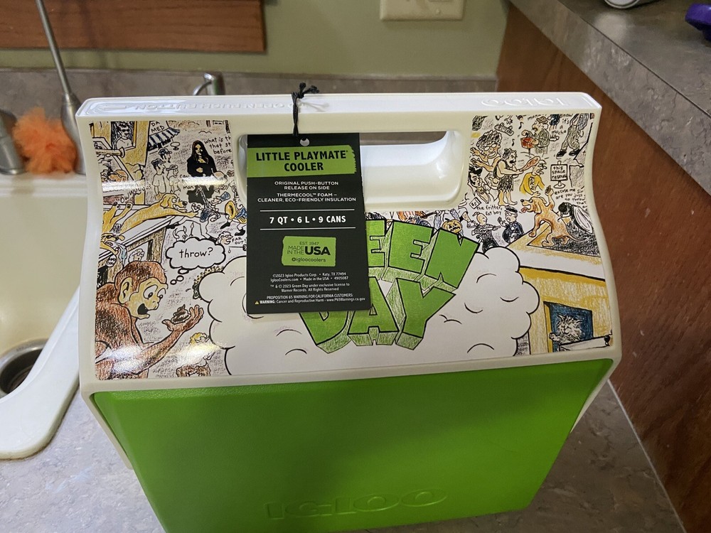 Green Day Dookie Igloo Cooler