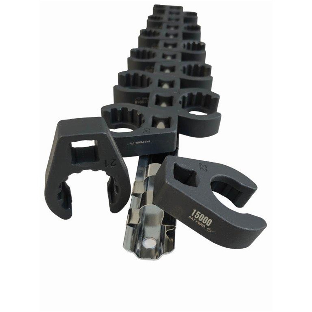 Schley Products 13PC Shouldered Crows Foot Flare Nut Socket Set