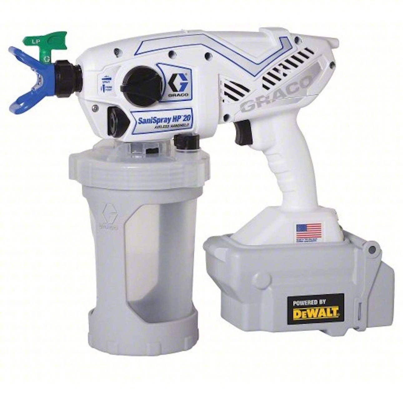 Graco Sanispray HP 20 Cordless Airless Disinfectant Sprayer Powered By Dewalt US
