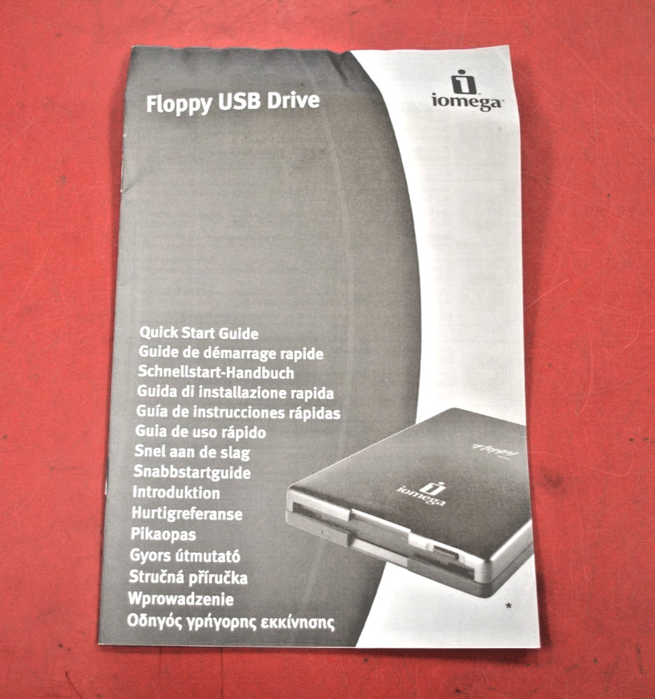 iomega Floppy USB Power Drive PC/ Mac Open Box File Storage