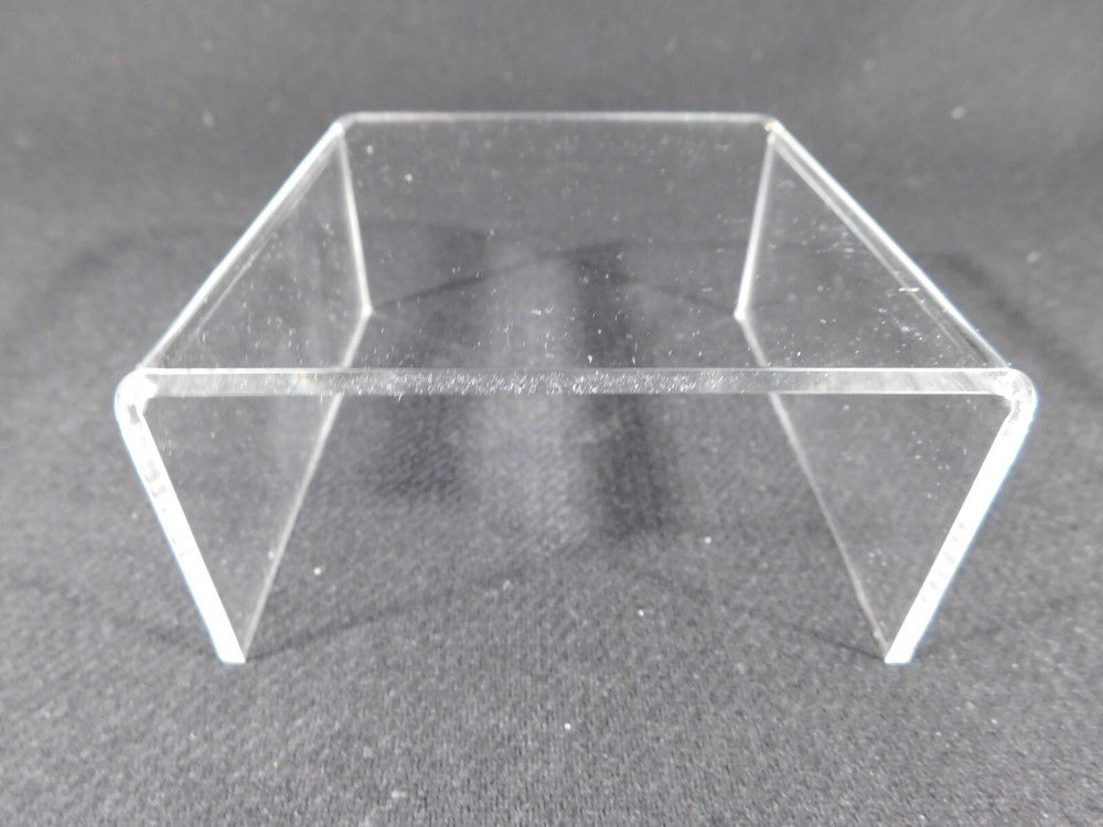 Display Stand Riser Type Clear Lucite Medium Size Short