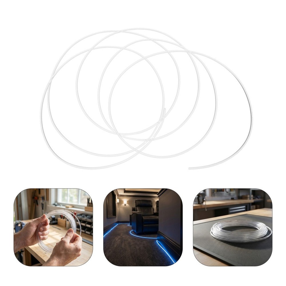 Optical Fiber Light Guide Strip Glow Cable Fiberoptic String Decorative Source