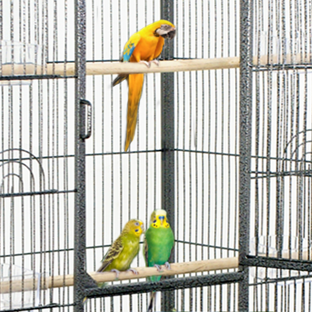Bird Cage Large Play Top Bird Parrot Finch Cage Macaw Cockatoo Pet Supplies 53"