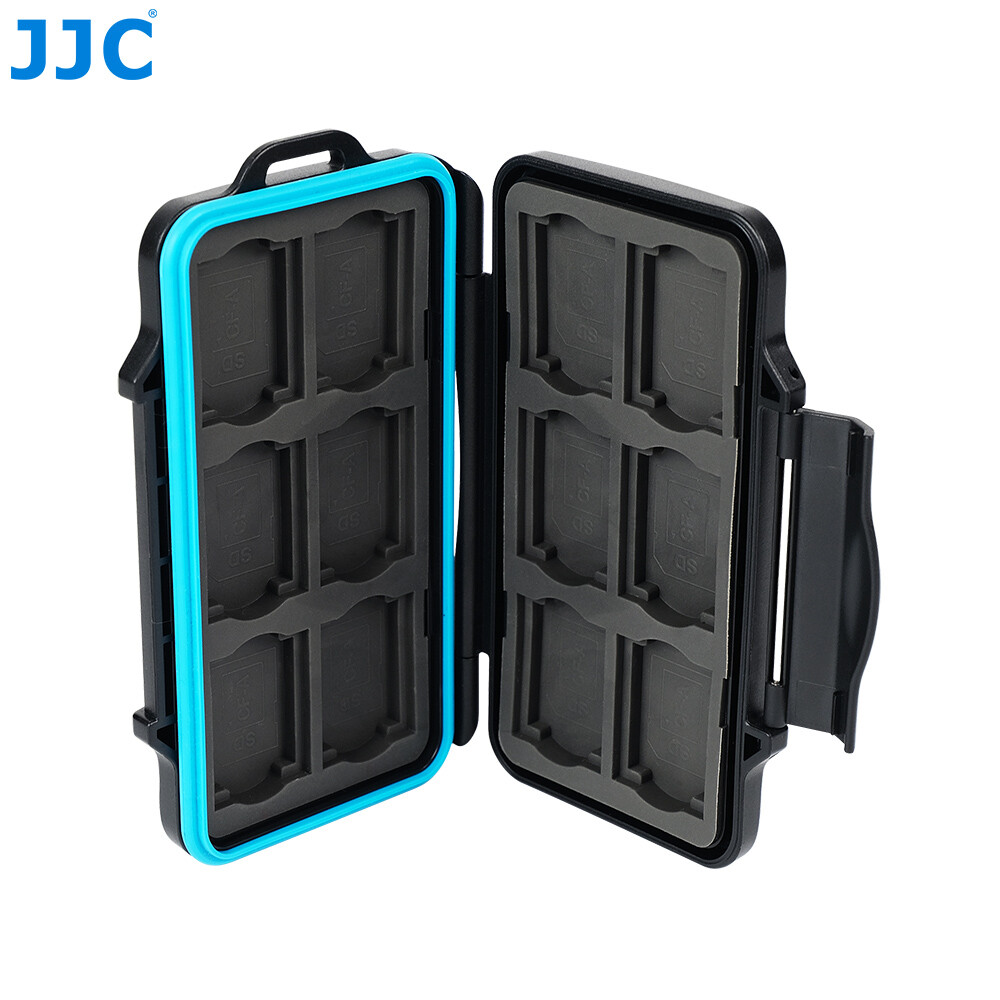JJC Memory Card Case Box Storage Holder for SD SDHC SDXC CFexpress Type A Cards