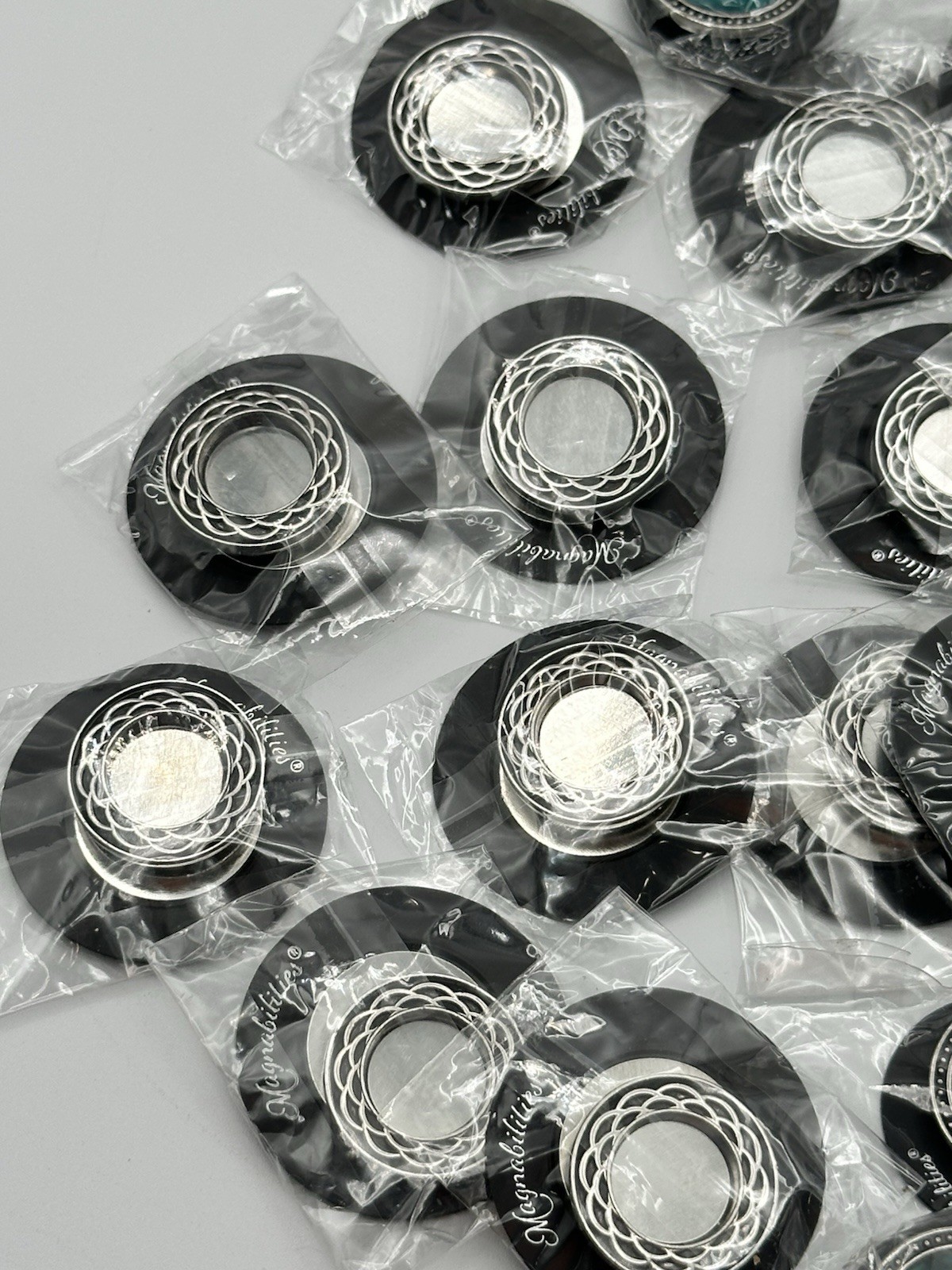 Magnabilities 19 Bracelets 50 Inserts And 2 Pendants Lot All New Pieces