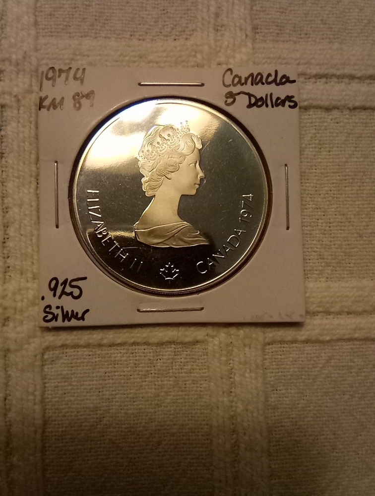 1974 RCM $5 Olympic Proof Coin