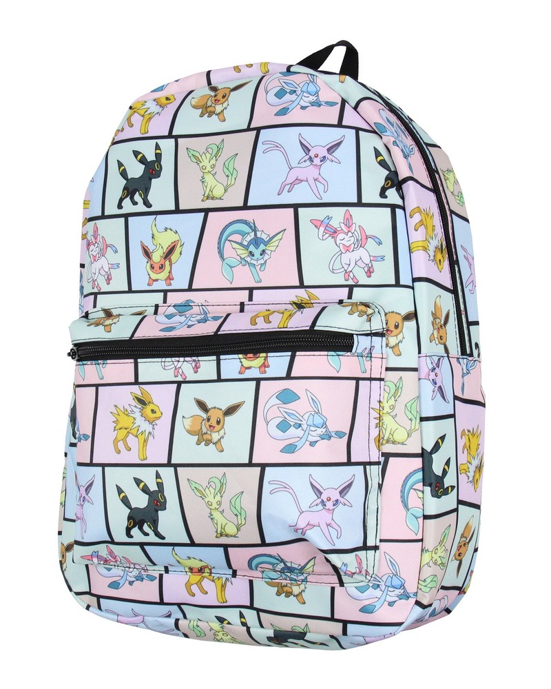 Pokemon Backpack Eevee Evolutions Laptop School Travel Backpack 17"