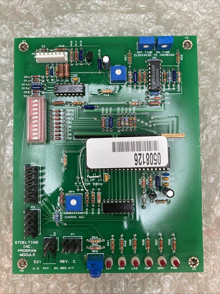STOELTING 521719 Control Board, SV Program, 4211