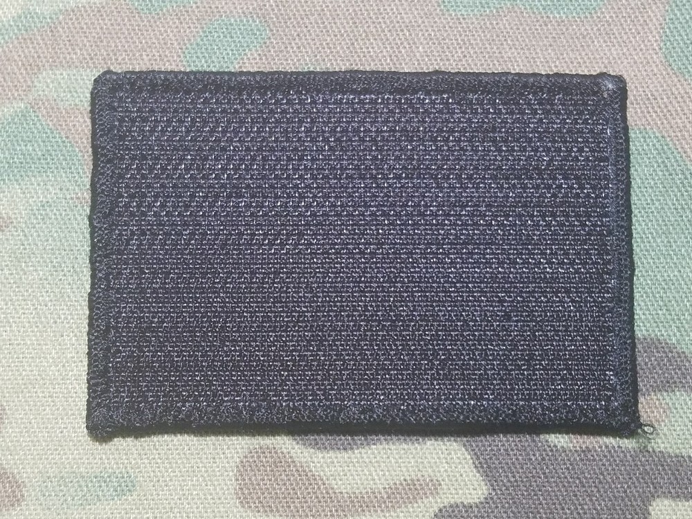 Virginia State Black Flag Military Tactical Hook 2x3 Patch VA
