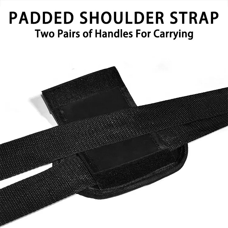 Premium Cornhole Carrying Case Weatherproof Bag 48.5' x 24.5' x 9"