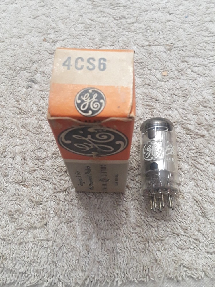 NOS GE 4CS6 Vacuum tube