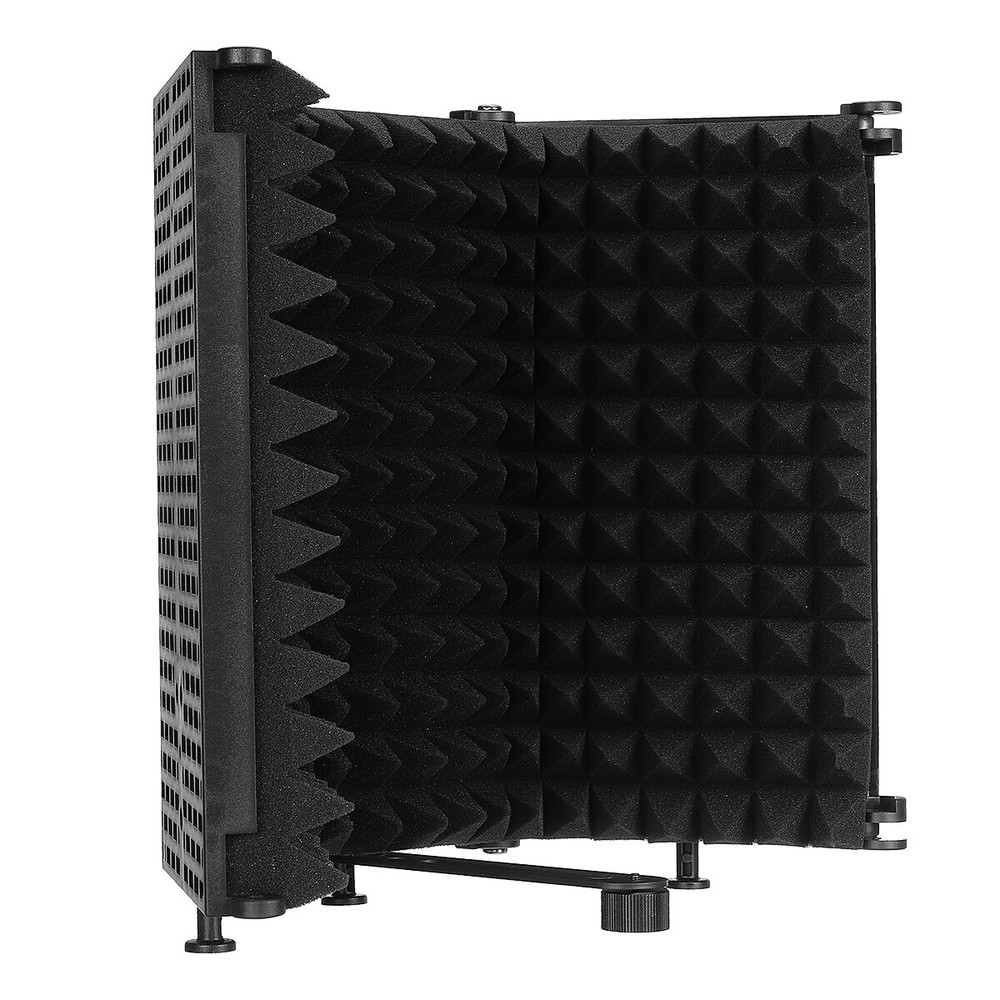Studio Microphone Isolation Shield Filter Sound Absorber Recording Foam Panel