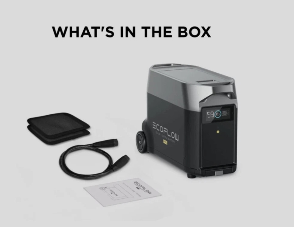 EcoFlow DELTA Pro Power Station+Extra Battery 7200Wh