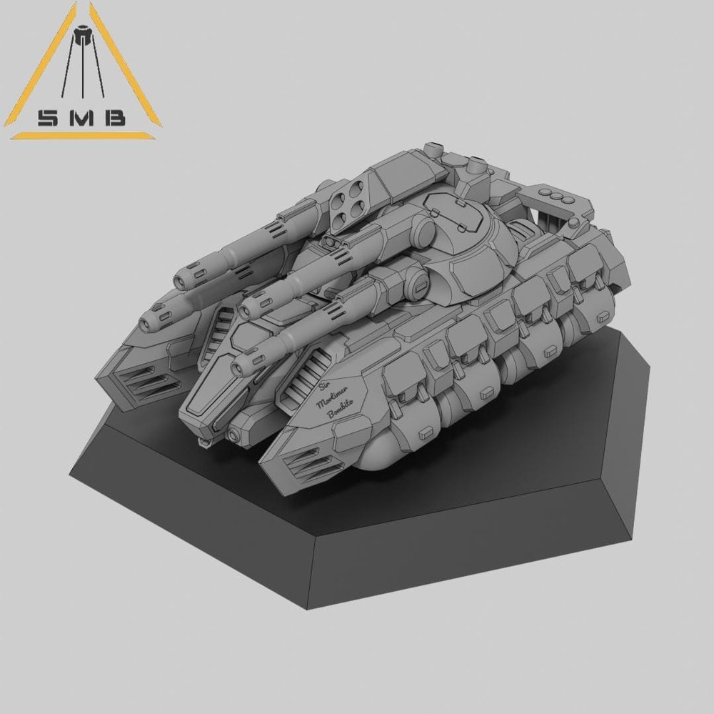 EpoHT Hover Tank | 1:265 | 285 | 6mm Battletech Scale |