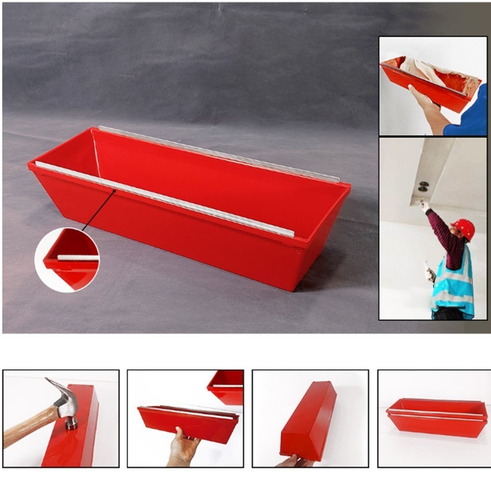 Sleek and Practical 14 Inch Plastic Drywall Tool Trays for Efficient Workflows