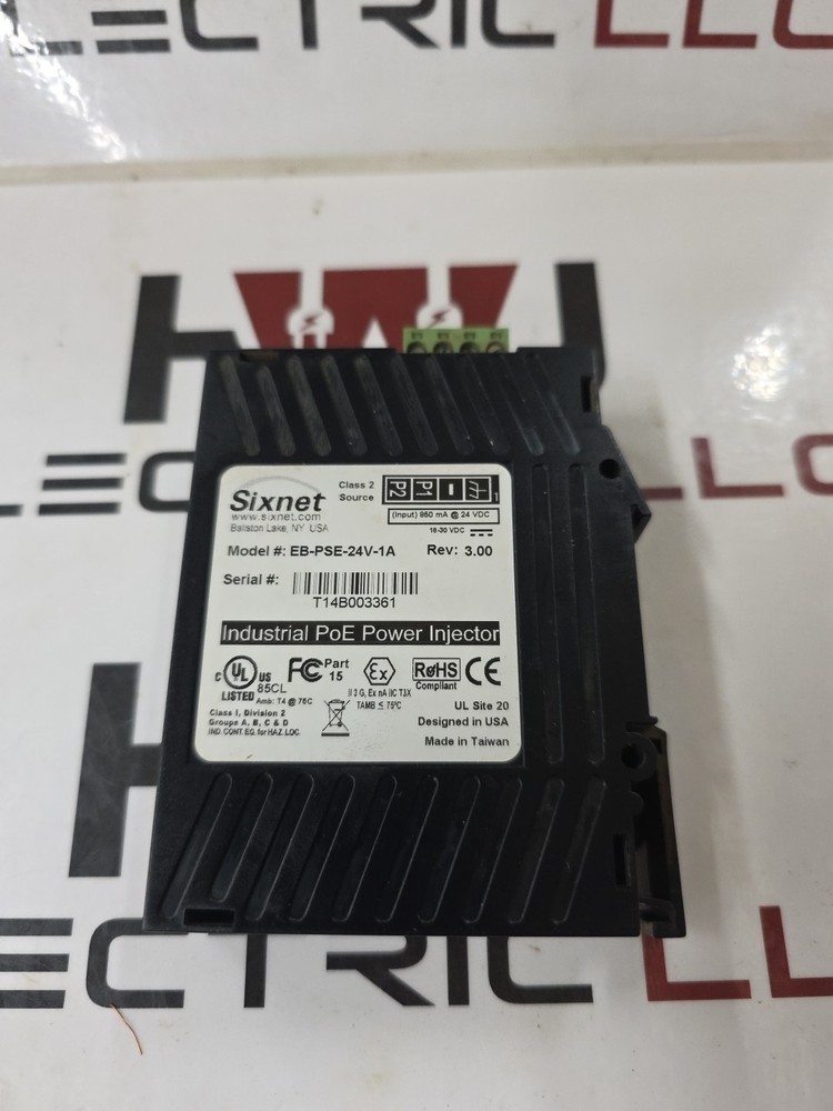 SIXNET ETHERNET SWITCH EB-PSE-24V-1A