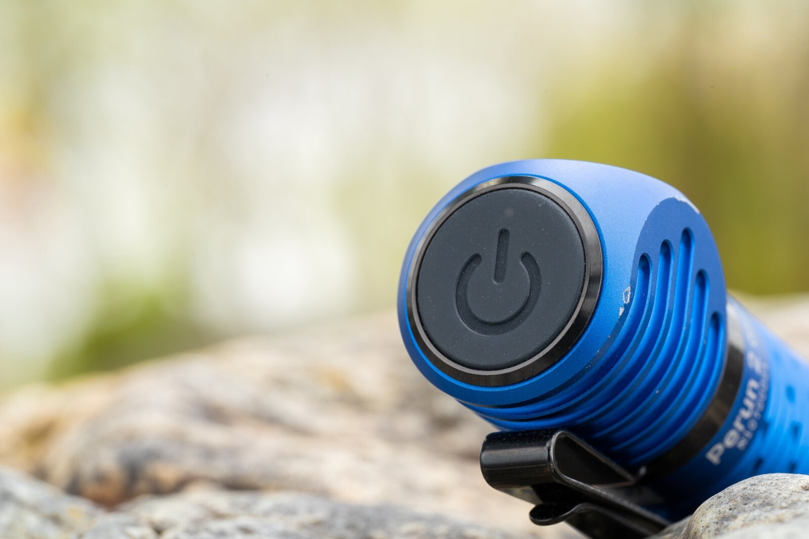 Olight Perun 2 Mini Blue LED Rechargeable Headlamp, 1100 Lumens, Cool White