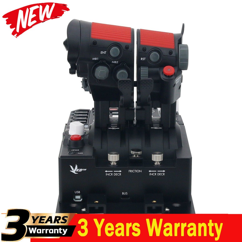 VKBSIM STECS Standard Flight Throttle Flight SIM Throttle STEM Extension Module