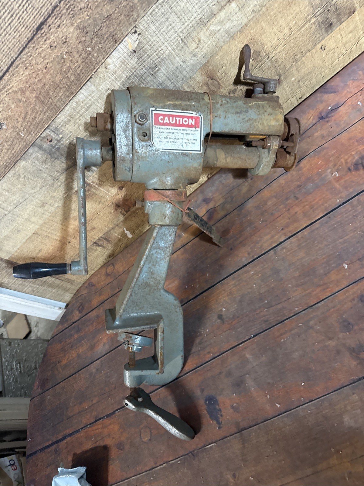 ENCO 130-5400 Rotary Machine – 22ga Sheet Metal Roller / Beader / Forming Tool