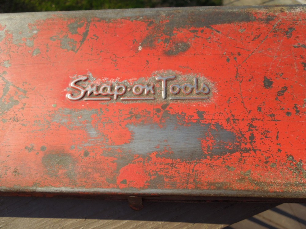 1954 SNAP-ON KTR-281 USA Empty Tool 3/8" Drive Socket Set Storage Box
