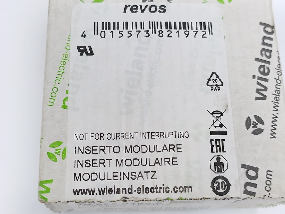 Wieland 78.930.0453.0 Modular Inserts 5 Pcs