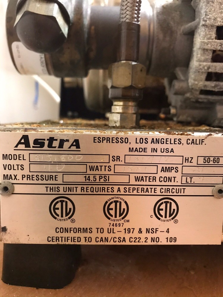 ASTRA STS1800 Espresso Machine Legs ( 3 Pcs )