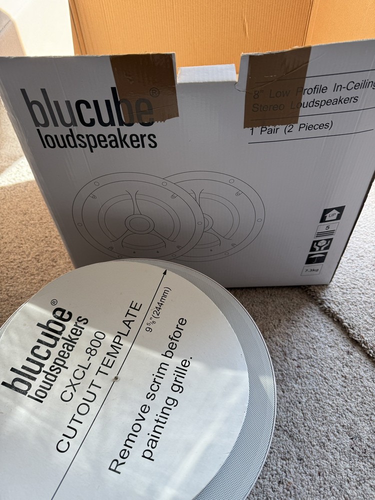 1x BluCube Ceiling Speaker (BCK80) Excellent Sound