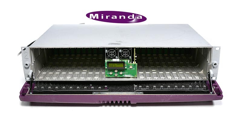 Miranda Densite 2 - 2RU Frame w/ 2x PS, ETH2 Frame Controller Card