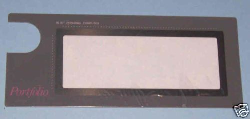 Portfolio SCREEN BEZEL ORIGINAL Atari NEW