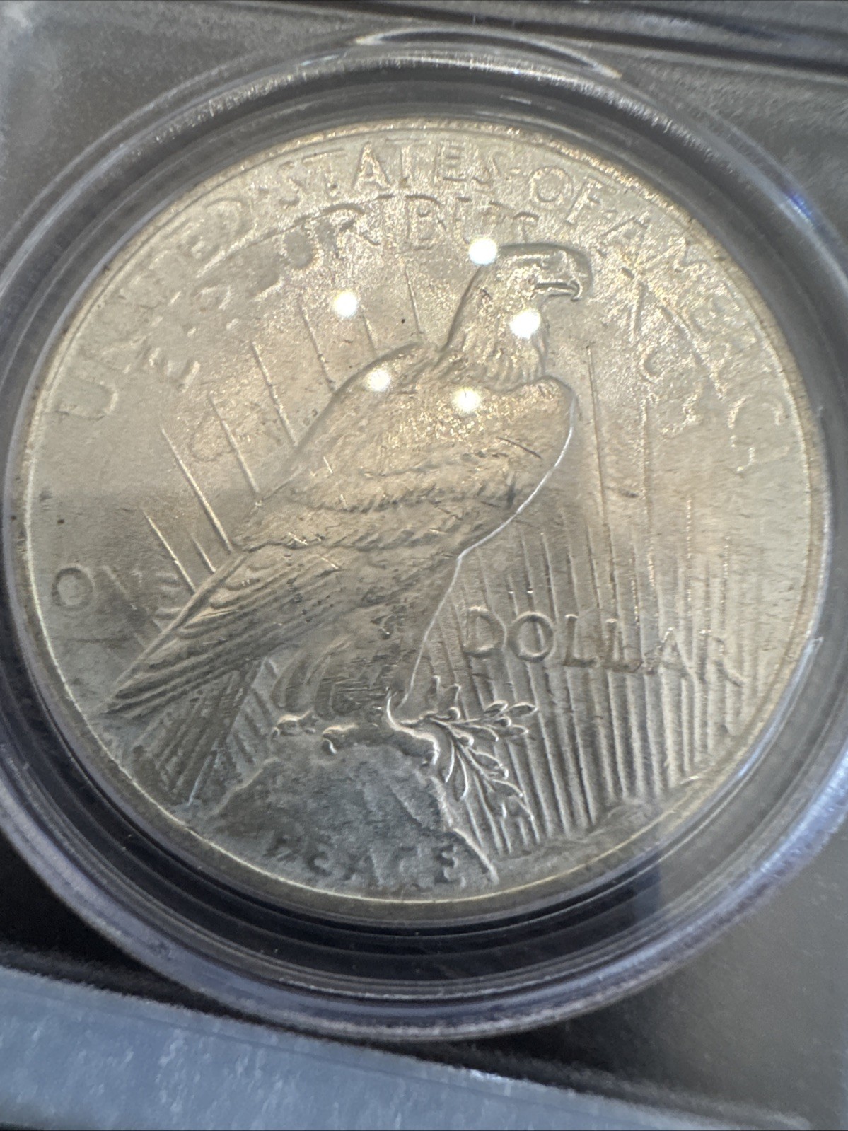 Peace Silver Dollar 1923 - 90% Silver Verified - PCGS MS64