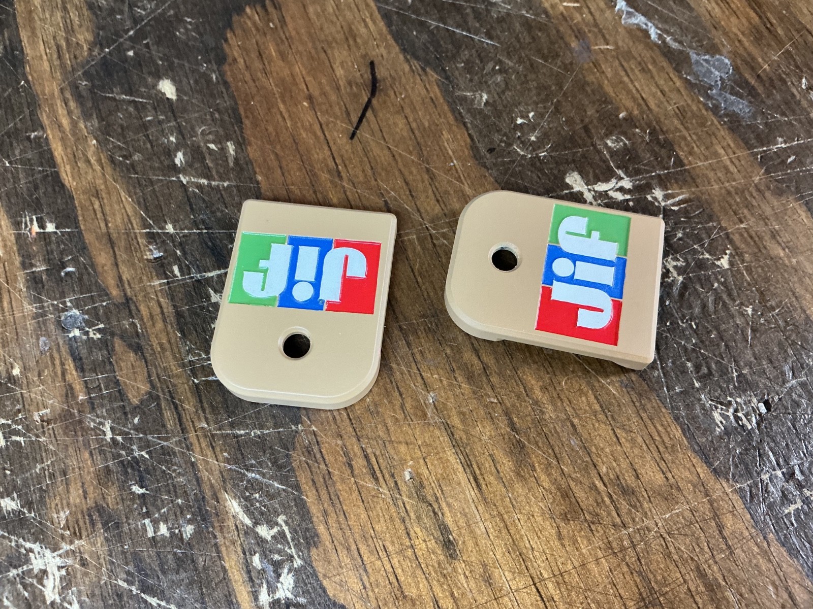 Bundle Backplate, Magbase x2 Glock 19 Magazine base "JIF”