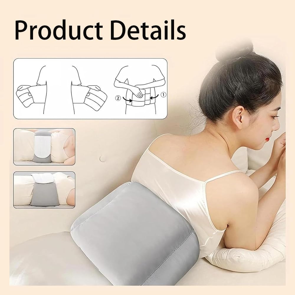 Aromacore Sleeping Back Support Pillow, Adjustable Lumbar Support Cushion wit...