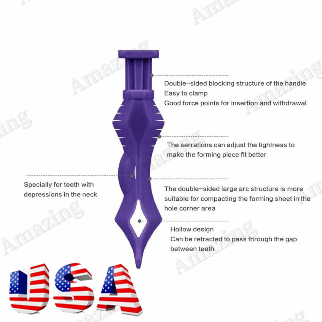 Dental Diamond Wedges Deep Caries Wedge Fit Matrice Bioclear Clear Matrix USA US