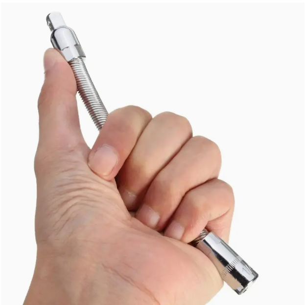 Universal Electric Wrench Socket, Flexible Shaft, Extension Rod, for Car Re