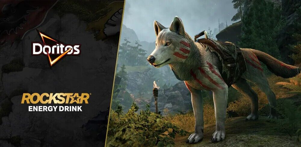 Elder Scrolls Online Karthwolf Charger Wolf Mount DLC