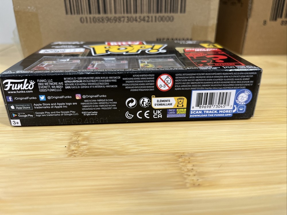 Funko Bitty Pop! FNAF Foxy Cupcake Chica 4-Pack Mini Figurine