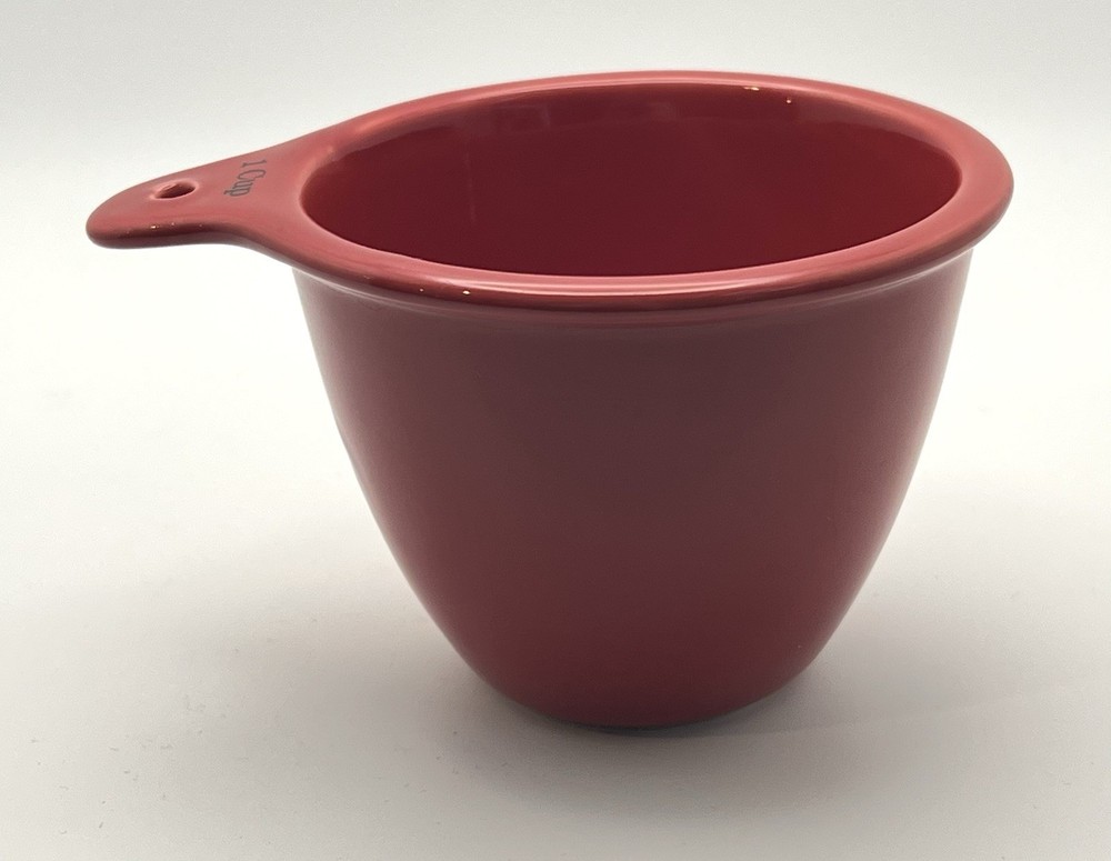 Williams-Sonoma Red Nesting Ceramic Measuring Cups