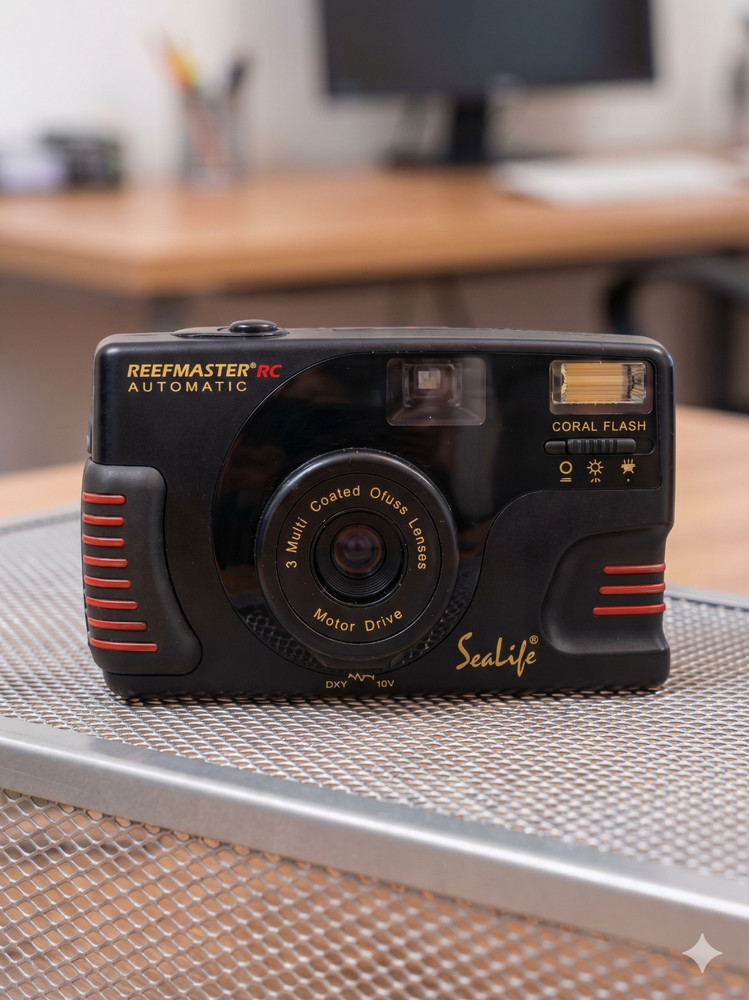 sealife reefmaster camera kit with analogue underwater camera