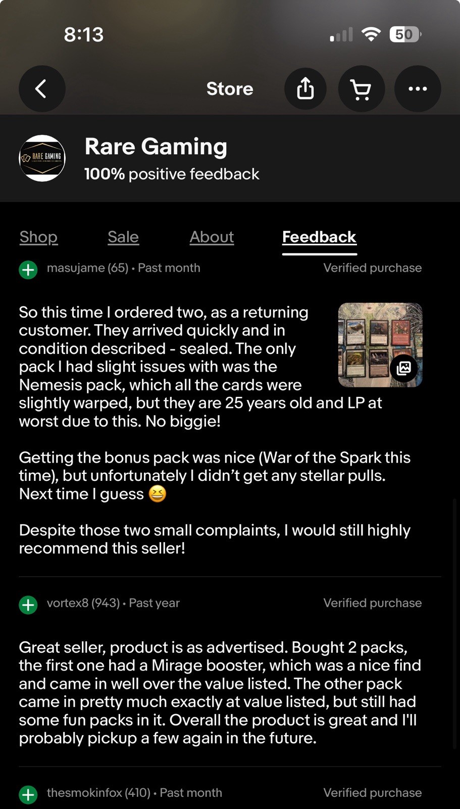 Magic The Gathering booster packs “Gathering The Magic Booster” Bags GREEN