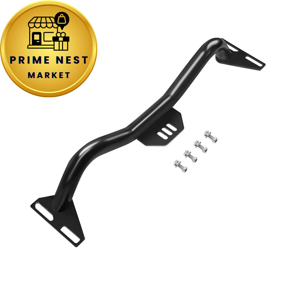 JY PERFORMANCE Adjustable Transmission Crossmember Compatible with Black