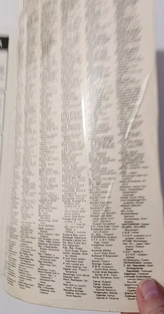 H.E. Harris & Co 1986 Adventurer II Postage Stamp Book